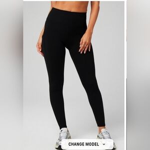 Fabletics High-Waist Black Leggings